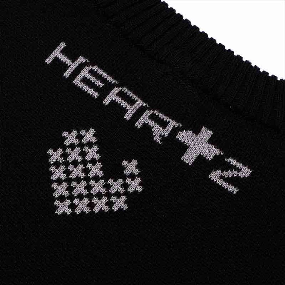 Свитер Heartz Database 2.0 Knitted черный