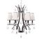 Подвесная люстра Lumina Deco Glamour LDP 66247-6 WT+CHR