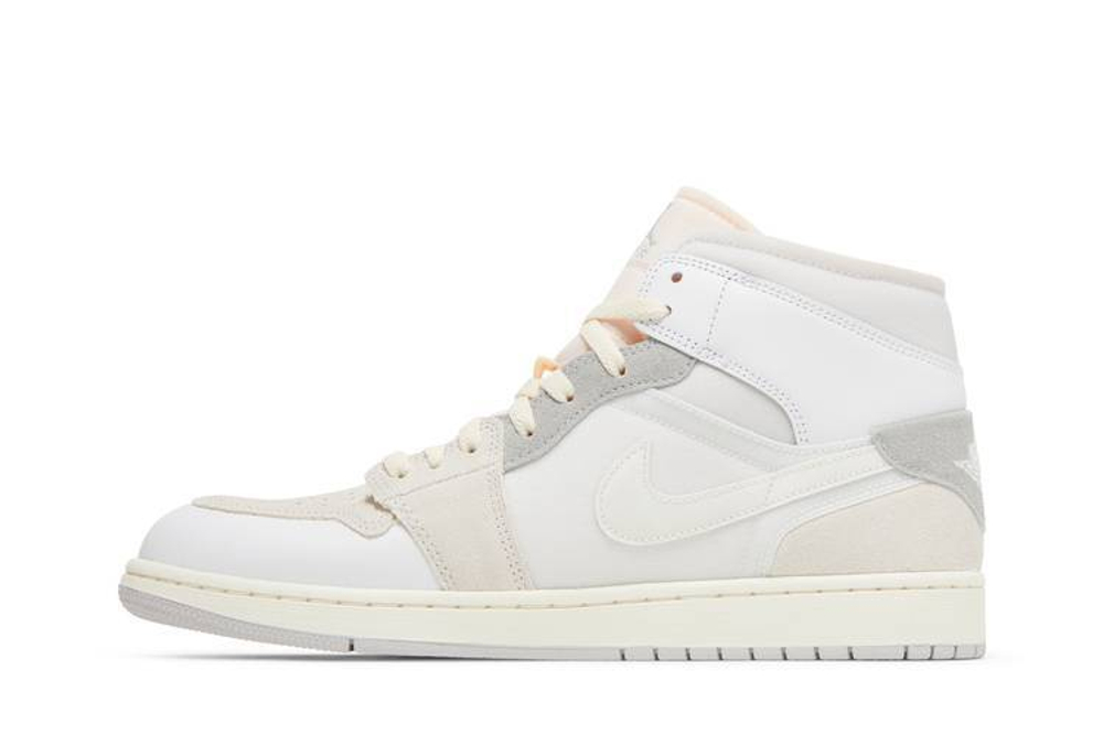 Кроссовки Jordan Air Jordan 1 Mid Se Craft "White And Phantom"