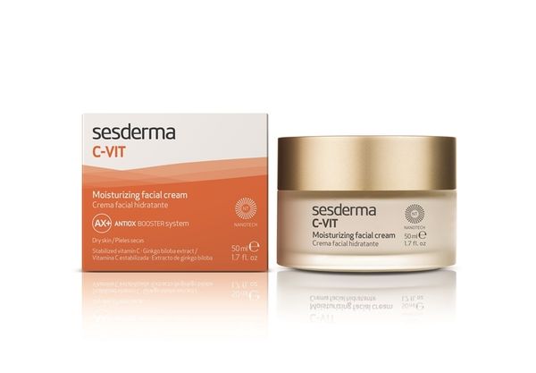 Увлажняющий крем для лица C-VIT MOISTURIZING FACIAL CREAM, Sesderma, 50 мл