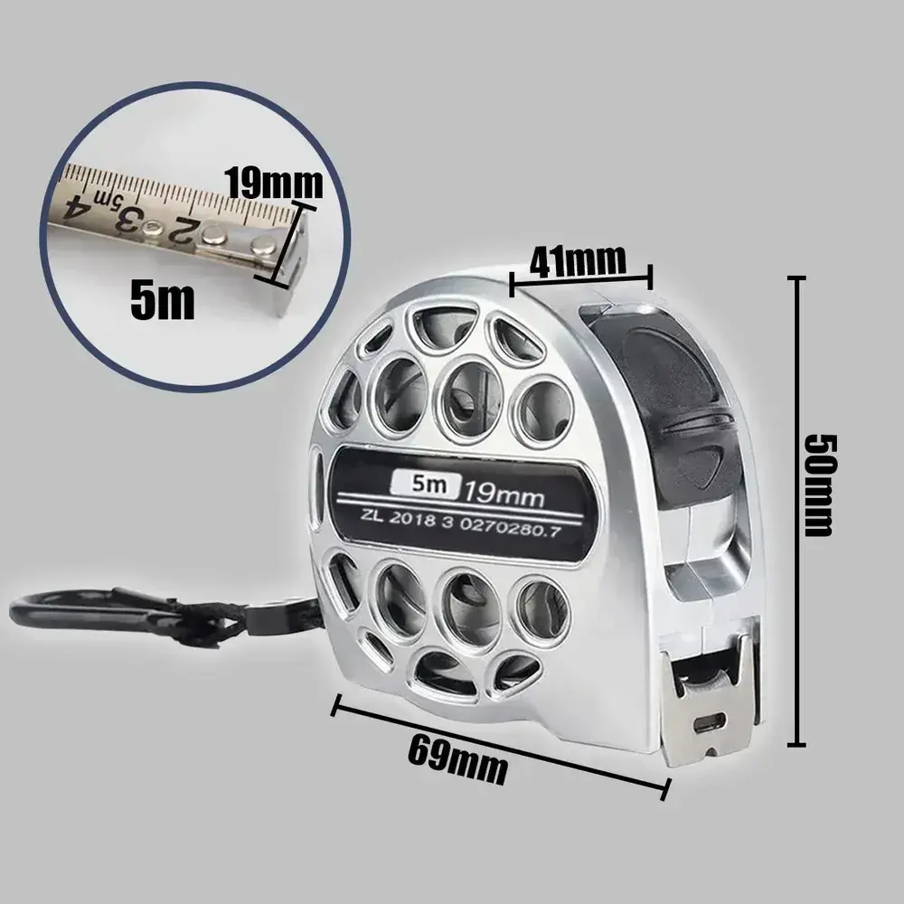 Рулетка строительная 5м x 19мм