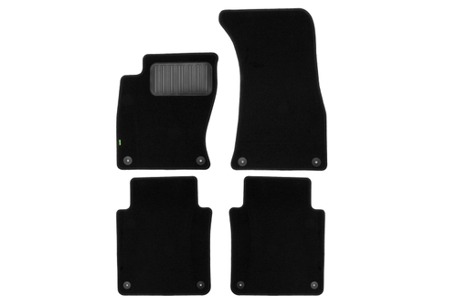 Коврики в салон для AUDI A8 Long АКПП 2002-2005, 2005-2007, 2007-2010, седан, 4 шт. (текстиль) KLEVER02041301210KH