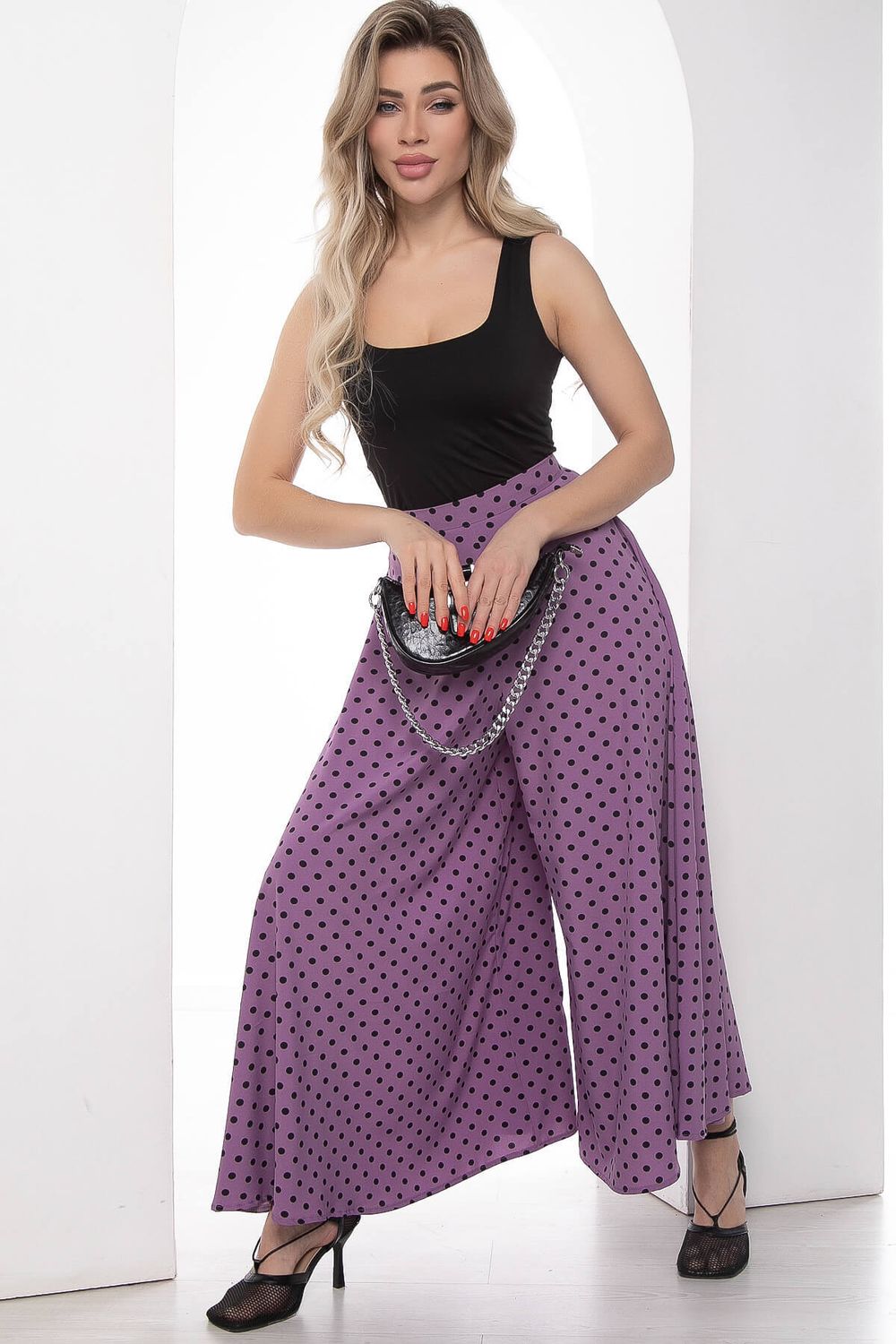 Брюки "Камелия" (сирень) Б9092 LT Collection