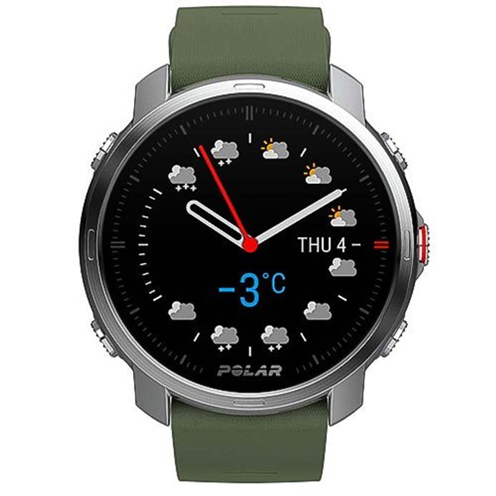 Мультиспортивные GPS-часы POLAR GRIT X, зеленые