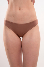 Набор из 3 трусов в хлопковом мешочке | оливковый, песочный, молочный