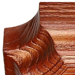 Бра Люберон основание квадрат коричневый дуб с золотой патиной БЛ05КЗ