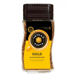 Кофе растворимый Черная Карта Gold 47.5 гр