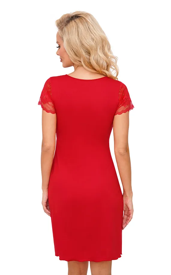 Roxana nightdress Red