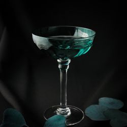 Рюмка коктейльная 235 мл голубая "Azure" d 11,6 см h16,5 см P.L. - BarWare [4]