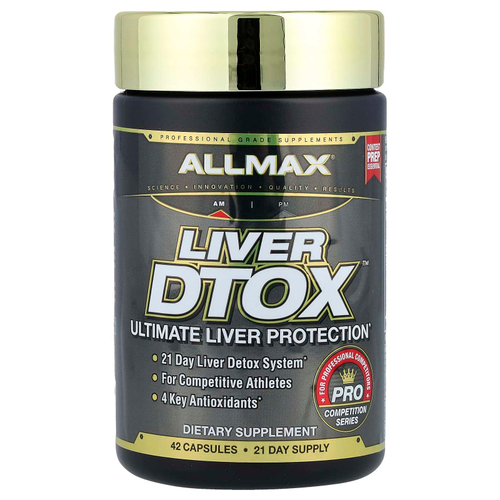 ALLMAX, Liver D-Tox™, максимальная защита печени, 42 капсулы