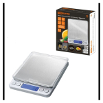 Весы кухонные электронные, TDM, Дельта, точн 1 г, до 3 кг, серебр, SQ4005-0002