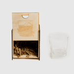 Стакан для виски "Whiskey аргумент " в подарочной коробке