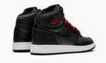 Air Jordan 1 High Retro GS "Black Satin / Gym Red"