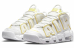 Кроссовки Nike Air More Uptempo "Light Citron" (Женская размерная сетка)