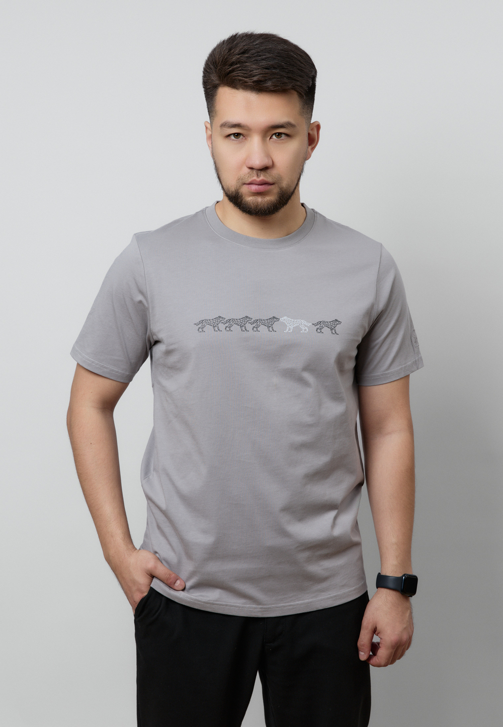 Футболка KOK BORI LIGHT GREY