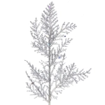 Ветка декоративная «Зимний сон» 25 см, Серебро