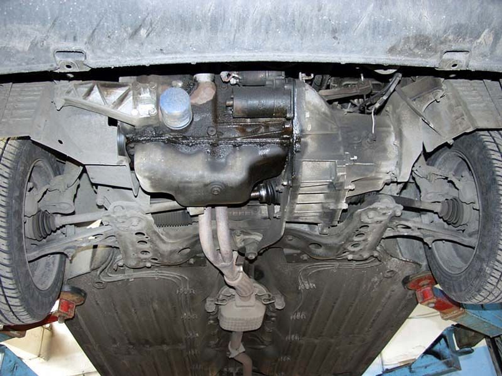 Защита картера и КПП Sheriff для Fiat Tempra 1990-1999 арт.07.0108
