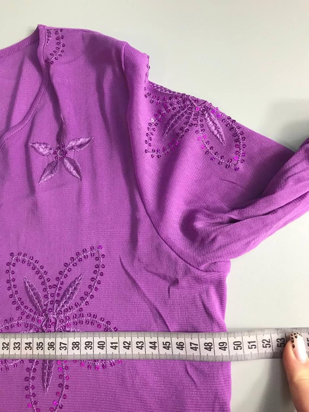 Блузка Gelco летняя, маркировка 42 eur, визуально 48 размер