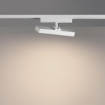 359774 PORT NT25 242 белый Светильник однофазный двухжильный трековый с переключ. цв. температуры IP20 LED 12W 180-265V 2700К/3200К/4000К STRATUS