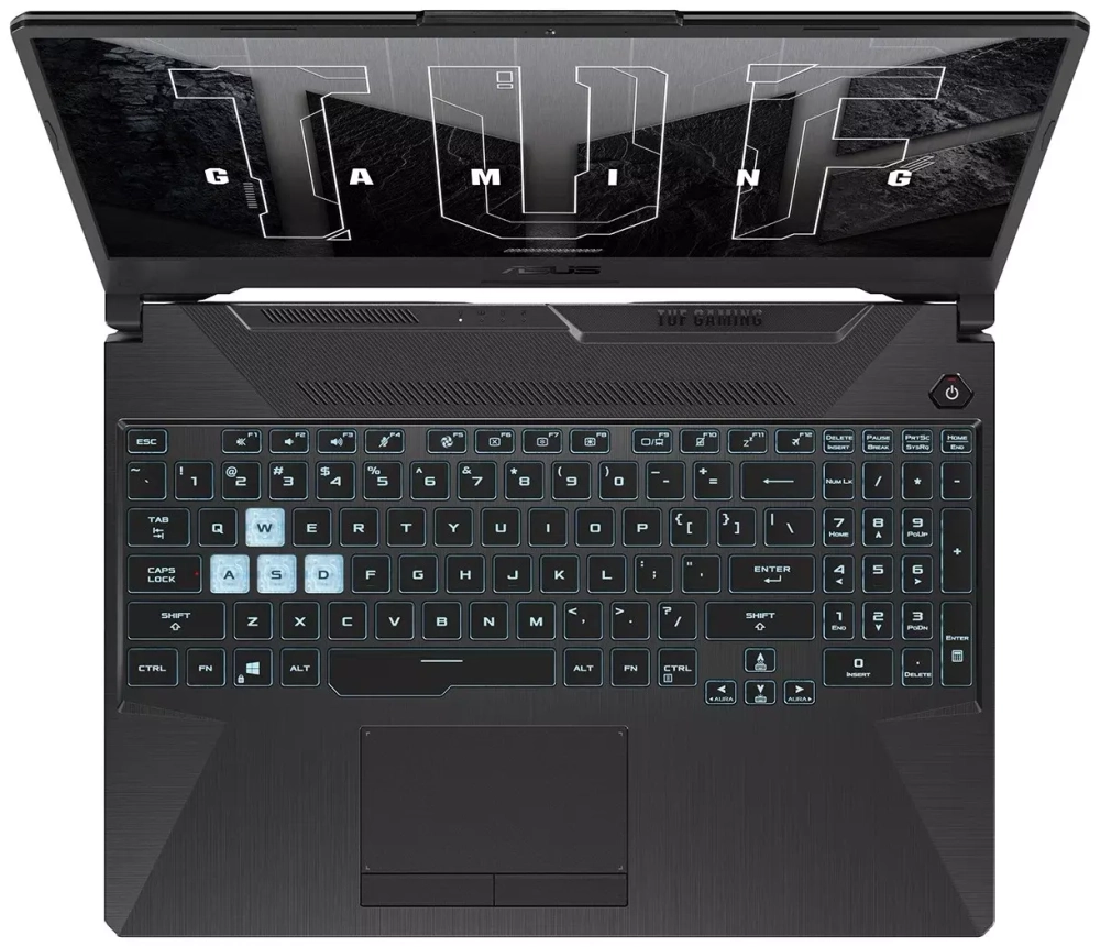Ноутбук ASUS TUF Gaming A15 FA506IC (FA506ICB-HN103) 15.6"/FHD/144Hz/IPS/R7-4800H/8Gb /512Gb/RTX 3050 4GB/Kbd ENG-RUS /48WHrs/Graphite Black/NO OS