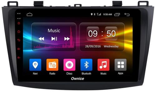 Магнитола для Mazda 3, Axela 2009-2013 - Kuberg OL-9507 QLed, Android 12, Быстрая, CarPlay, 4G SIM-слот