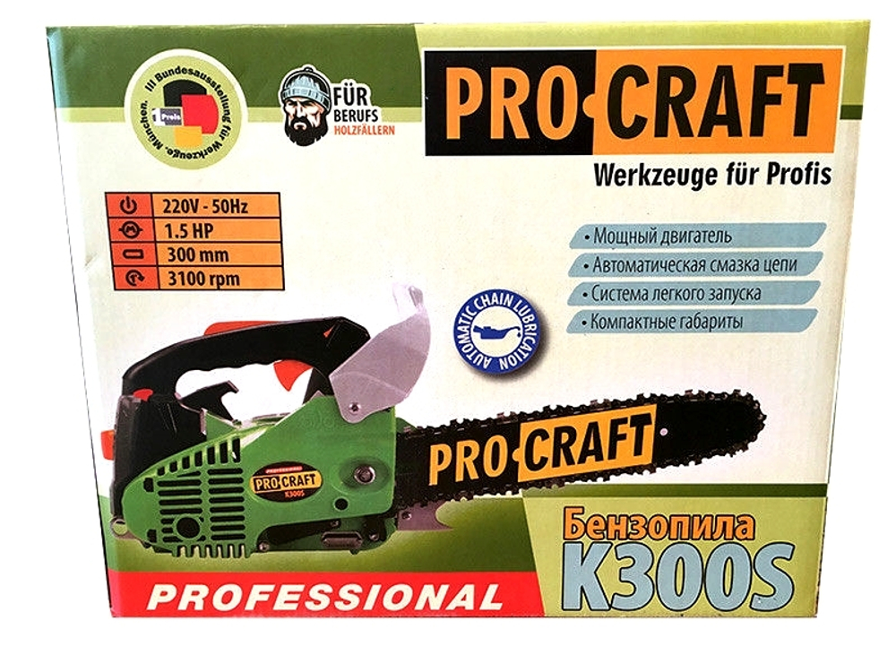 PROCRAFT K300S Пила Бензо