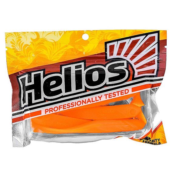 Виброхвост Jumbo 4,95&#39;/12.5 см Orange 5шт. (HS-7-024) Helios