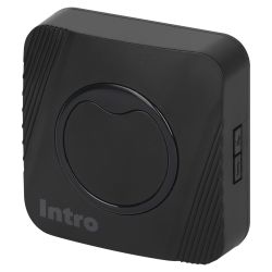 Звонок дверной Intro MP100 беспроводной RGB подсветка чёрный 36 мелодий | Intro