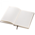 Записная книжка А5, Yalong, 7БЦ, иск. кожа (soft-touch), ляссе, тонир. блок, клапан на магните, ассорти, клетка, 120 л.