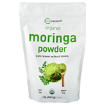 Micro Ingredients, органический порошок из моринги, 454 г (1 фунт)