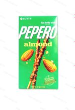 Соломка в шоколадной глазури Pepero Almond, Lotte, 32 гр.