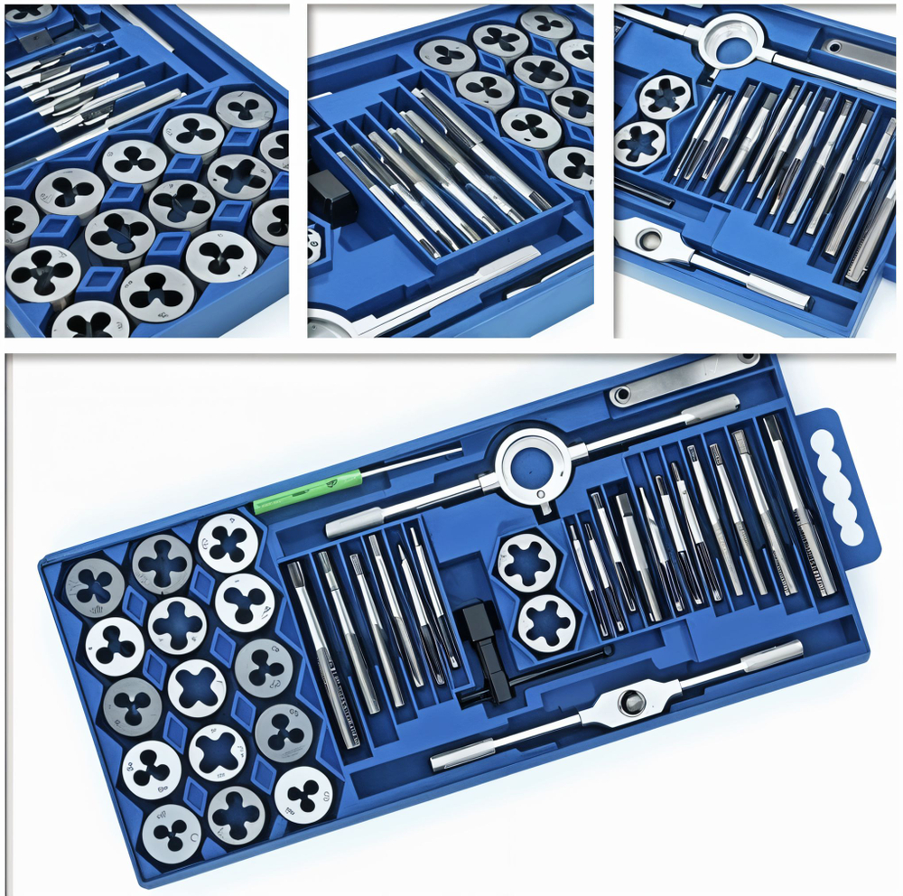 Набор метчиков и плашек 40 предметов