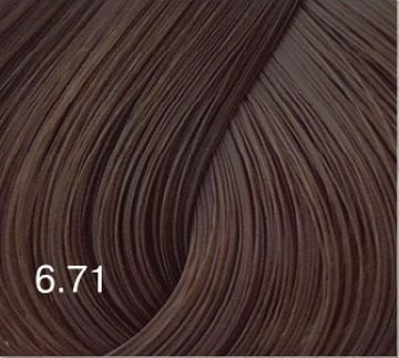 6/71 темно-русый коричнево-пепельный, крем-краска для волос Bouticle/ Expert Color
