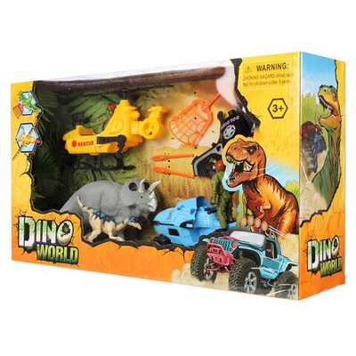 Игровой набор с Динозаврами, коробка 2121-48D