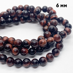 Бычий глаз бусины, диаметр 6-6,2 мм, цена за 29-30 шт (1/2 нити)