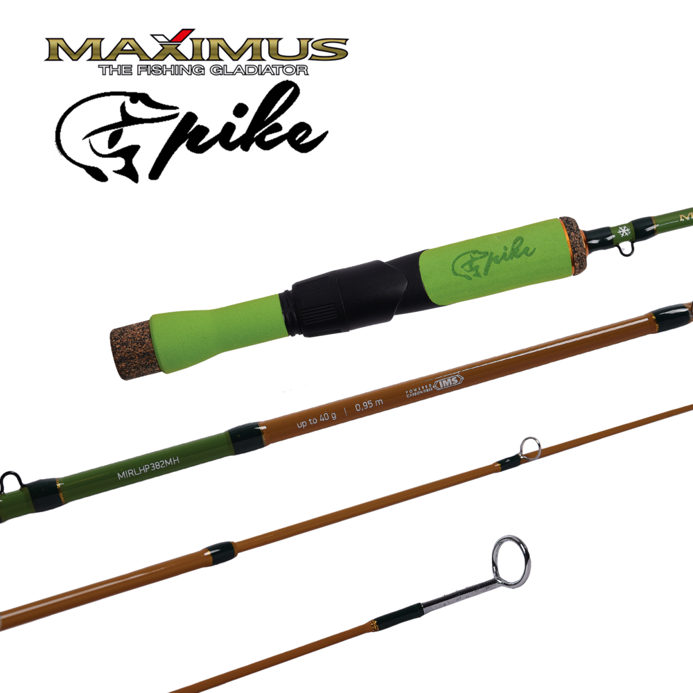 Зимняя удочка Maximus LONG HAND 382MH PIKE 0,95м до 40гр