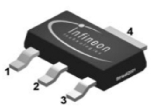 BSP296N Транзистор полевой (FETs, MOSFETs) 100 V 1,2 A