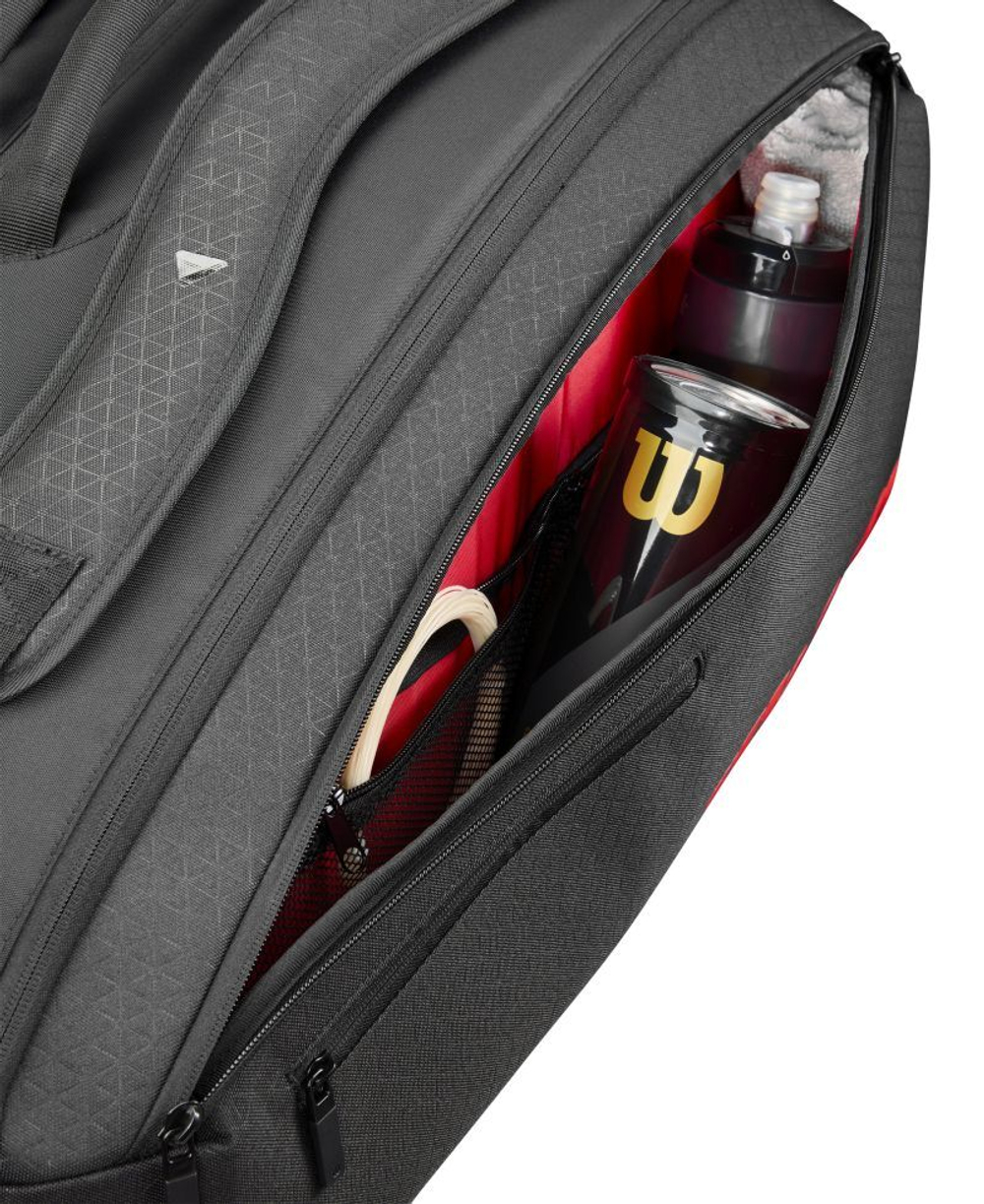 Теннисная сумка Wilson Clash V3 15PK - Black
