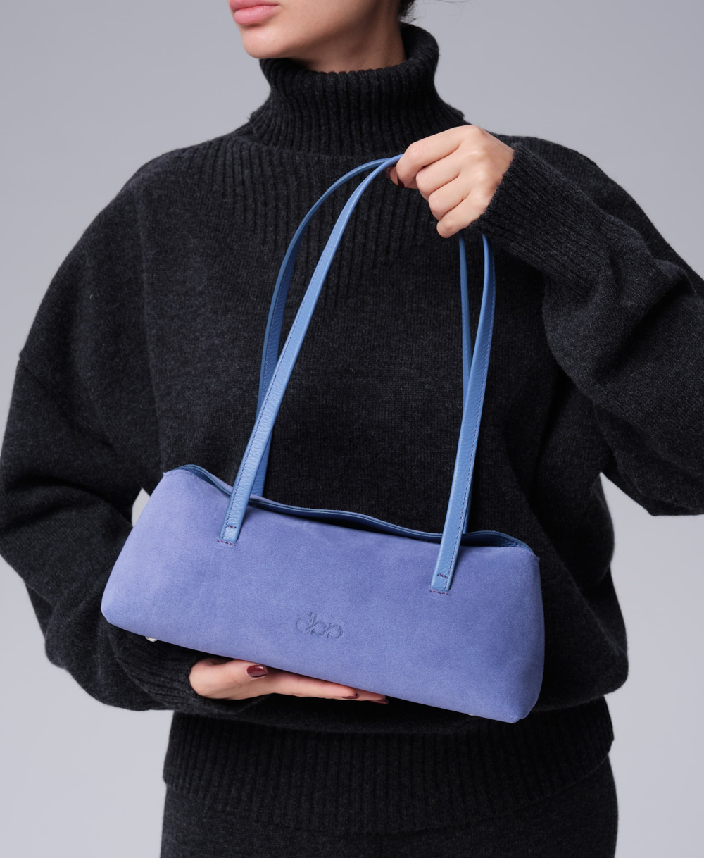 Сумка багет Raduy DBR 31127 сиреневый закат