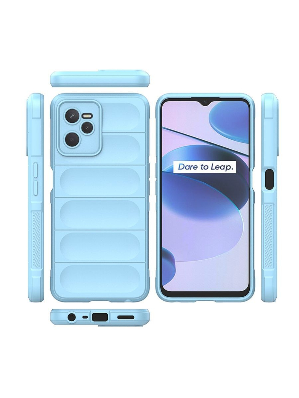 Противоударный чехол Flexible Case для Realme C35