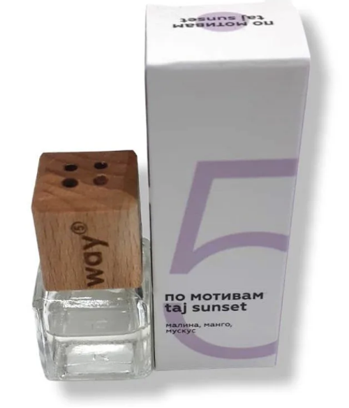 Освежитель воздуха "WAY" №5 для автомобиля и дома,5мл