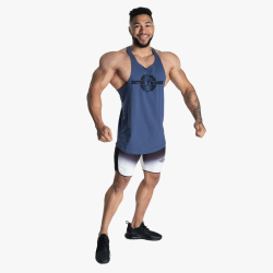 Майка Better Bodies Team BB Stringer V2 Sky Blue