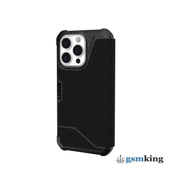 UAG Metropolis Folio Kevlar® Series Case for Apple iPhone 13 Pro Kevlar Black (Чёрный)113156113940