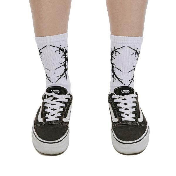 Носки Death Metal белые - фото 4