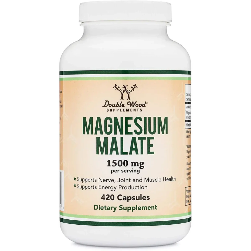 Double Wood Supplements - Magnesium Malate 420 capsules