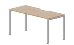 стол Strike 1580х680х750мм (с эргономичным вырезом)