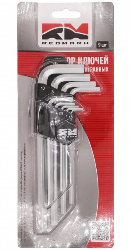 Набор шестигранников (9 предм.) (RedMark)