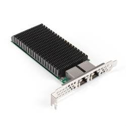 Сетевая карта Exegate EX296226RUS Сетевой адаптер ExeGate EXE-X540-T2 (PCI-E x8 v3.0, порты 2xRJ45 (медные), 10Gb/s (10/5/2.5/1Gb/s, 100Mb/s), Server NIC Intel Chipset X540