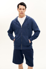 Худи муж. Saint Barth Danny синий графит