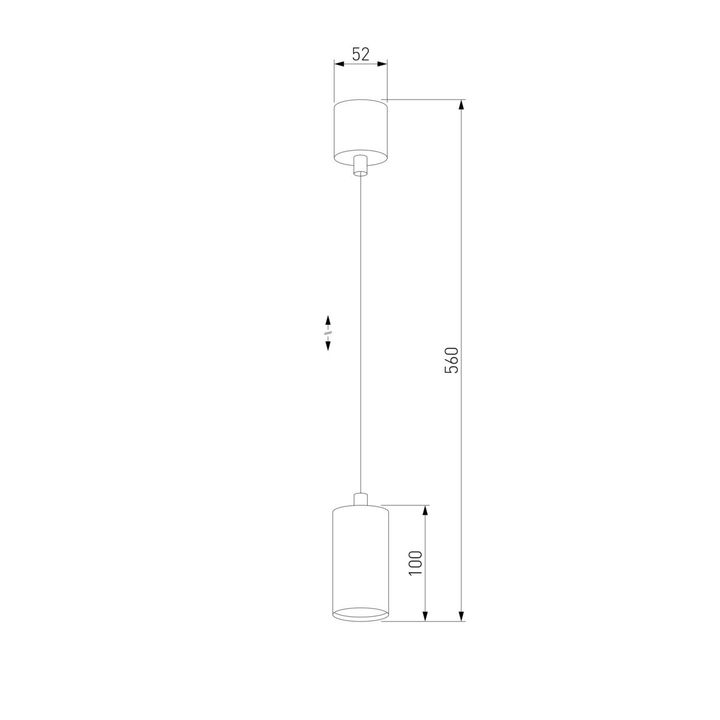Подвесной светильник TK Lighting 4425 Logan Black